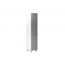 Virtuves skapītis LINEA D40SP, pelēks